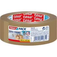 TESA Verpakkingstape Laag Geluidsniveau tesapack Bruin 38 mm (B) x 66 m (L) PVC (Polyvinylchloride)