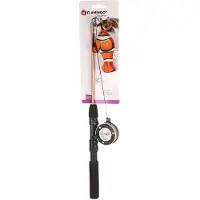 Flamingo Rodney Clownvis - Kattenspeelgoed - 75x13.5 cm Oranje