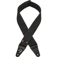 Fender x Wrangler Riveted Denim Strap Black