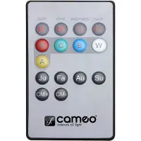 Cameo FLAT BY CAN AFSTANDSBEDIENING - INFRAROOD AFSTANDSBEDIENING VOOR PROJECTOR DOOR CAN