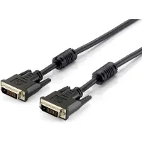 Equip 118932 DVI kabel 1,8 meter DVI-D Zwart