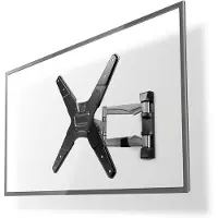Nedis Draai- en Kantelbare TV-Muurbeugel | 23-55 " | Zwart | 1 stuks - TVWM5530BK TVWM5530BK