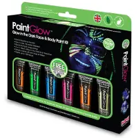 PaintGlow Giftset Glow In The Dark Body Paint 72 Ml