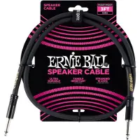Ernie Ball Classic - Speakerkabel - Jack naar Jack Straight/Straight - 91cm - Zwart - 16 AWG - Gitaarversterker