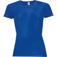 Sols Dames/dames Sportief T-Shirt met korte mouwen (Koningsblauw)