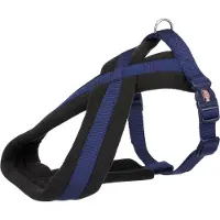 Trixie New Premium Comfort 15 Mm Harness Blauw 30-55 cm
