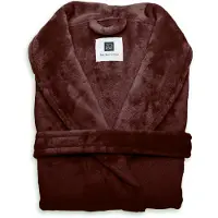 Zohome Zo Home Flanel Fleece Badjas Cara - mahogany red - M