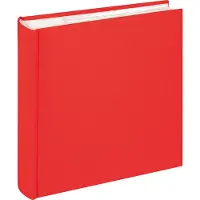 Walther design ME-510-R Cloth - Memo insteekalbum - Formaat 23 x 22 cm - 200 foto's 10 x 15 cm - Rood