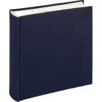 Walther design ME-510-U Cloth - Memo insteekalbum - Formaat 23 x 22 cm - 200 foto's 10 x 15 cm - Donkerblauw