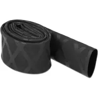 DeLOCK Heat Shrink Tube X-pattern non-slip 1 m x 20 mm black