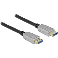 DeLOCK DisplayPort kabel | DP2.1 (10K 60Hz) | UHBR10 (40Gbit/s) | metaal | 5 meter