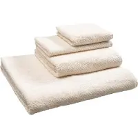Cawö Handdoek Pure Uni Nature (Set van 3)