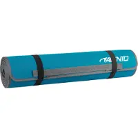 Avento Fitnessmat Neopreen - 180 x 60 x 0.6 cm - Blauw/Grijs