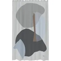 Mette Ditmer Douchegordijn Gallery Light Grey (150 x 200 cm)