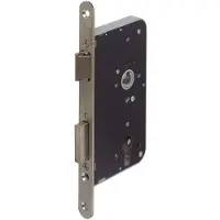 Assa Abloy 2420 Deurslot | DM60mm | PC72mm | krukgat 8mm | voorplaat RVS 20x235mm afgerond | DR 1+3/2+4 - 7262215