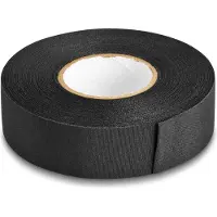 DeLOCK Cloth Tape 25 m x 25 mm untearable self-adhesive black