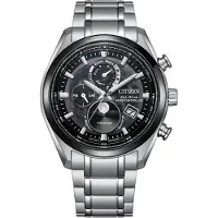Citizen Tsuki-yomi Heren Zilveren Horloge BY1018-80E