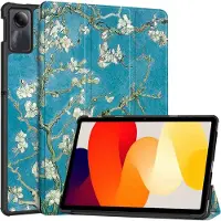 IMoshion Design Trifold Bookcase voor de Xiaomi Redmi Pad SE - Green Plant