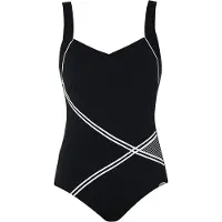 Sunflair Badpak zwart / wit