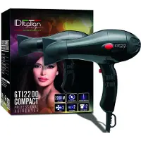 Italian Design GTI 2000 Compact Haardroger | zwart