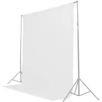 Caruba Achtergronddoek 3x6m Wit 536430
