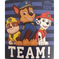 Paw Patrol Fleece deken - Plaid - 120 x 140 cm