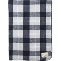 Rivièra Maison Plaid, Deken, Ruiten print, decoratief kleed - Flanel Checks Throw 180x130 - blauw