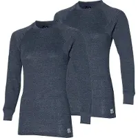 Heatkeeper Thermoshirt - Dames - Antraciet - L - Set van 2