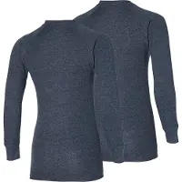 Heatkeeper - Thermoshirt dames - Antraciet - L - 2-Stuks - Thermokleding dames
