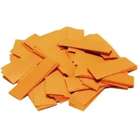 TCM Slowfall Konfetti rechteckig 55x18mm, orange, 1kg