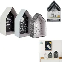 Home Deco Kids My Little Heroes - set van 3 nestkastjes voor kinderkamer