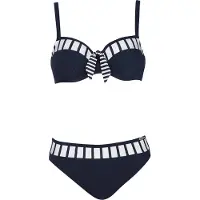 Sunflair Bikini navy / wit