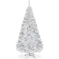 Coast 180 cm kunstkerstboom, dennenboom, PVC-naalden met metalen voet. Ideaal kerstboom voor thuis, kantoren, winkels en hotels. Wit