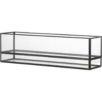 Bloomingville Filula Votief, zwart, glas