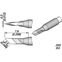 JBC C210033 Soldeerpunt Speciale vorm, mesvormig Inhoud: 1 stuk(s)