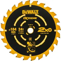Dewalt DT1669 Extreme Cirkelzaagblad - 184 X 16 X 24T - Hout