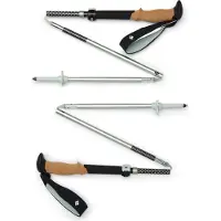 Black Diamond Wandelstokken Pursuit Flz Zwart/groen || Maat: M/L
