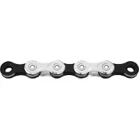 Kmc X10 Silver Black Fietsketting 116/114 Schakels - Silver 116 links