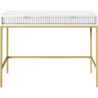 Selsey Kaptafel Louis | spaanplaat wit 104x78x50 cm kaptafels | NADUVI