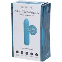 Je Joue - Classic Bullet Vibrator with Finger Sleeve - Aqua