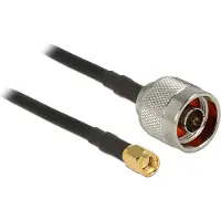 DeLOCK RP-SMA male naar N male kabel – 50 Ohm
