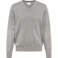 Gant Trui 'Classic' grijs gemêleerd