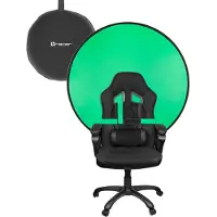 Tracer Green screen doek 110 cm voor bureaustoel groen achtergronddoek