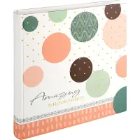 Walther design design - MX-485-R - Amazing Memories - Fotoalbum - 30x30 cm - 100 pagina's - Zalm