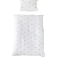Roba 2-delige linnen set, 'Little Stars' collectie, 100x135 cm, 100% katoen