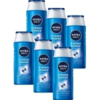 Nivea Men Strong Power Shampoo - 6x 250ml Voordeelverpakking c