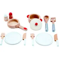 Hape Houten Kook & Serveerset