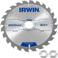 Irwin Cirkelzaagblad - IRWIN - IRW1897201 - 200 mm - 30 mm - 24 tanden ATB
