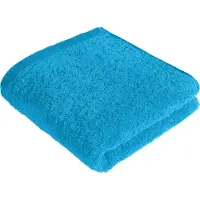 Cawö Handdoek Cawö Lifestyle Uni Blauw (set van 3)