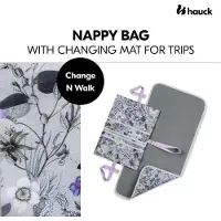 Hauck Change N Walk Luiertas - Grijs